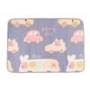 Incontinence Bed Pad 5 Layer Waterproof Cotton Adorable Pattern Bed Pad for Kids Women Pets 27.6 X 39.4in