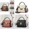 Trendy Colorful Small Handbag For Women 2024 Stylish Pu Material Crossbody Bag