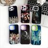 X-Xg Music XDM Phone Case For IPhone 17 16 15 14 13 12 11 XS XR X Pro Max Plus Colored Silver Plated Cover