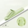Indoor Eva Soft Sole Home Slippers Women Lightweight Comforable Non Slip Bathroom Shoes Woman Solid Color Platform Indoor Slides