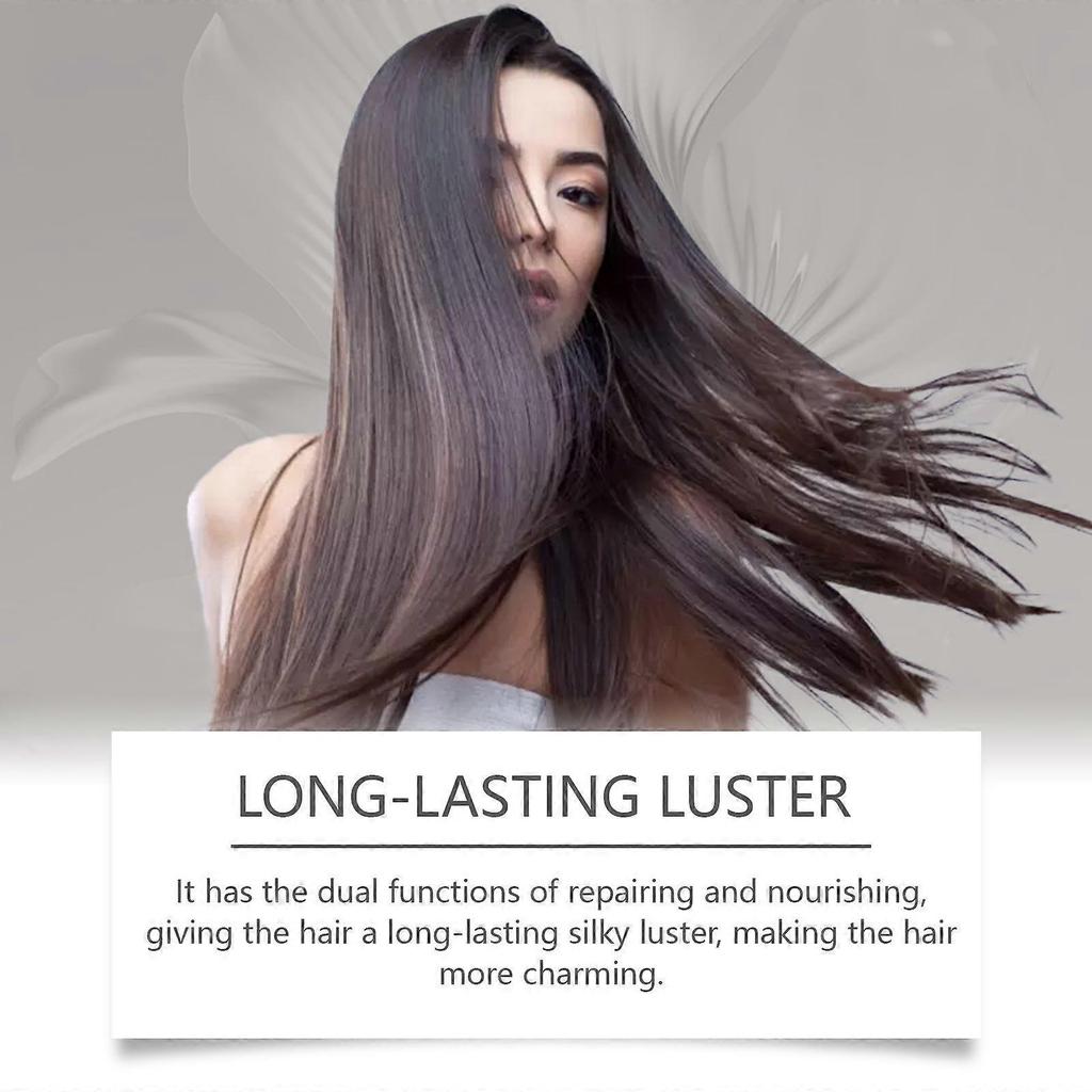 Hoegoa Nourishing Hair Repair Mask Repairs Hair Strands, Making Them Naturally Fluffy, Smooth And Moisturizing. Keratin Hair Care Mask