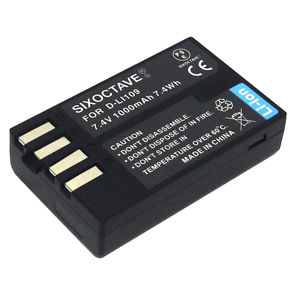 Compatible with the str battery A with remaining charge display and the USB fast Compatible with Pentax and D-LI109 (grade cells) KBC-109J charger.