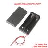 Dustproof Battery Container with Switch 1/2/3/4/6/8 Slots AA Battery Dustproof Storage Box with Switch