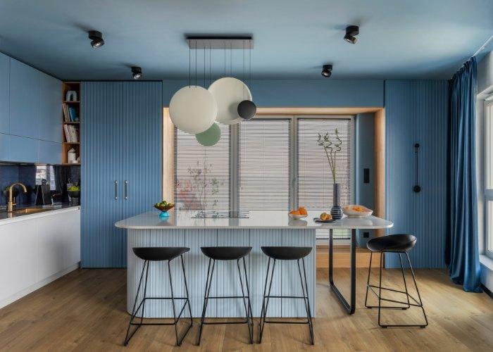 Molly BAR CHAIR black METAL modern