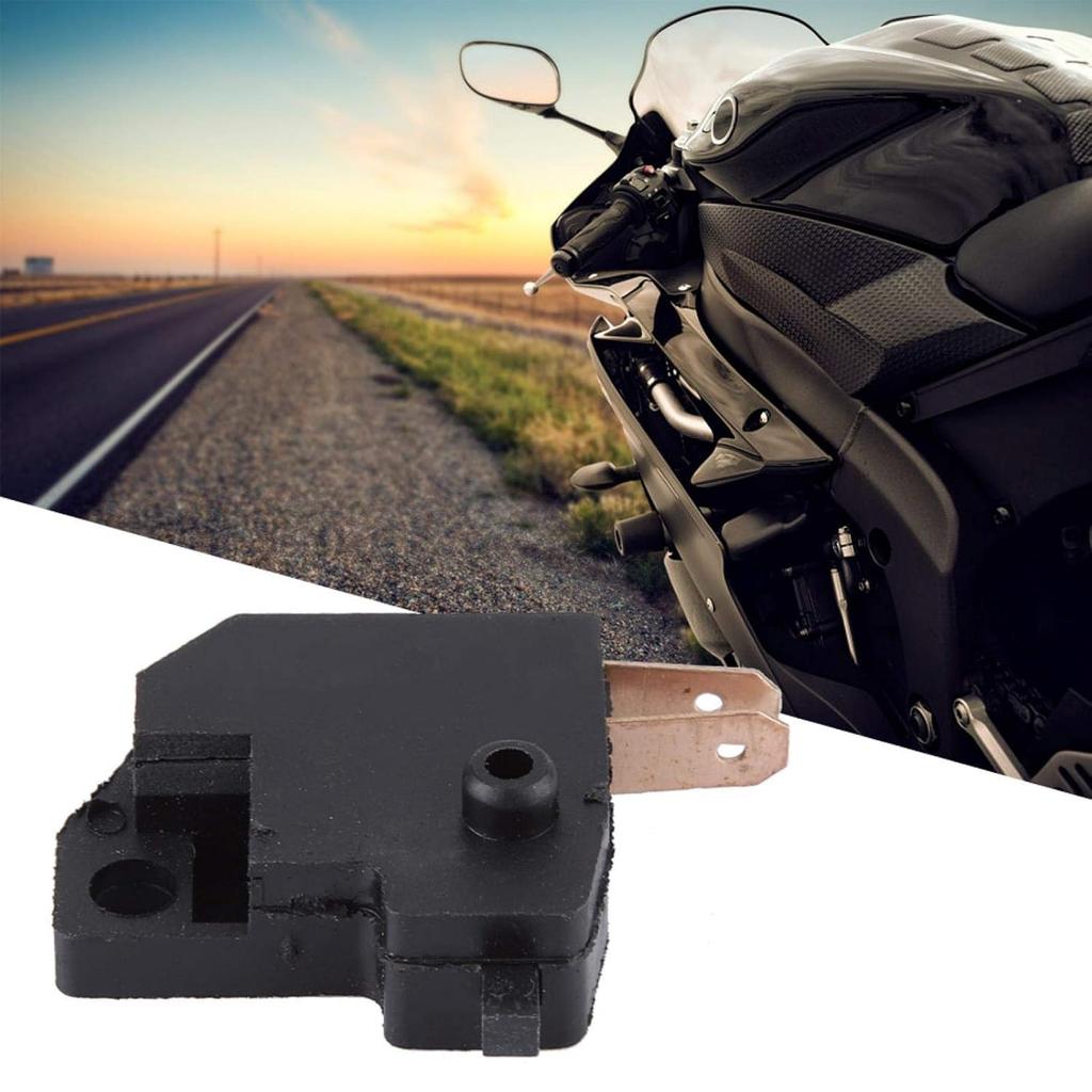 Brake Light Switch,Universal Motorcycle Right Brake Light Switch Black for for