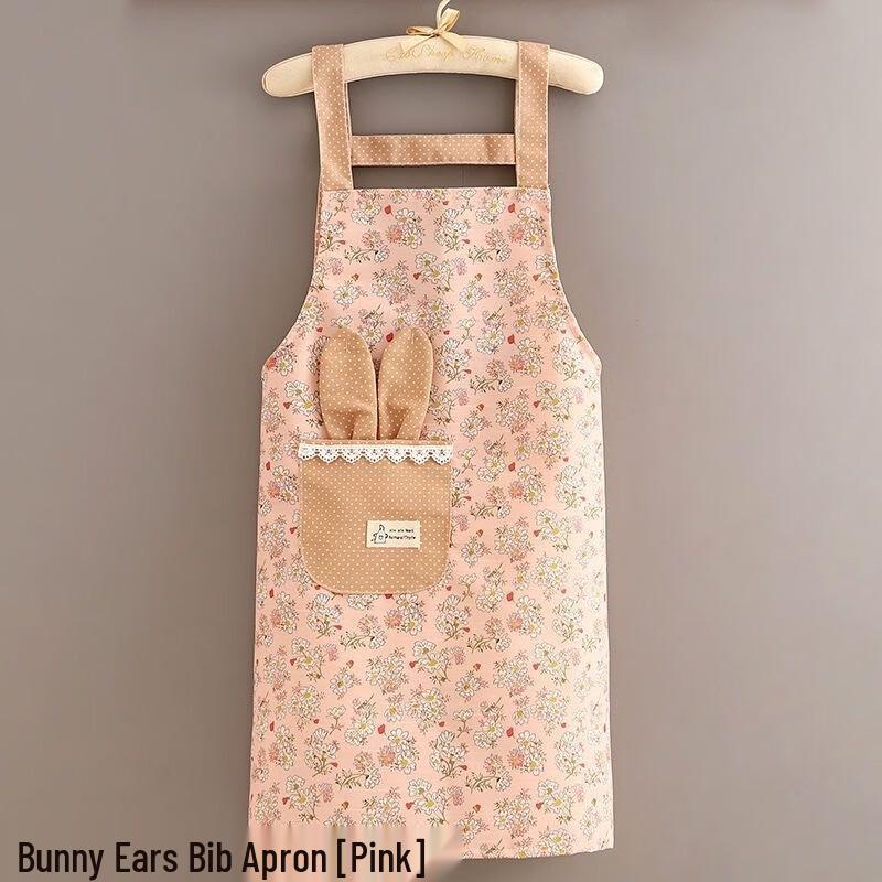 GOWKE Canvas Wipeable Kitchen Apron
