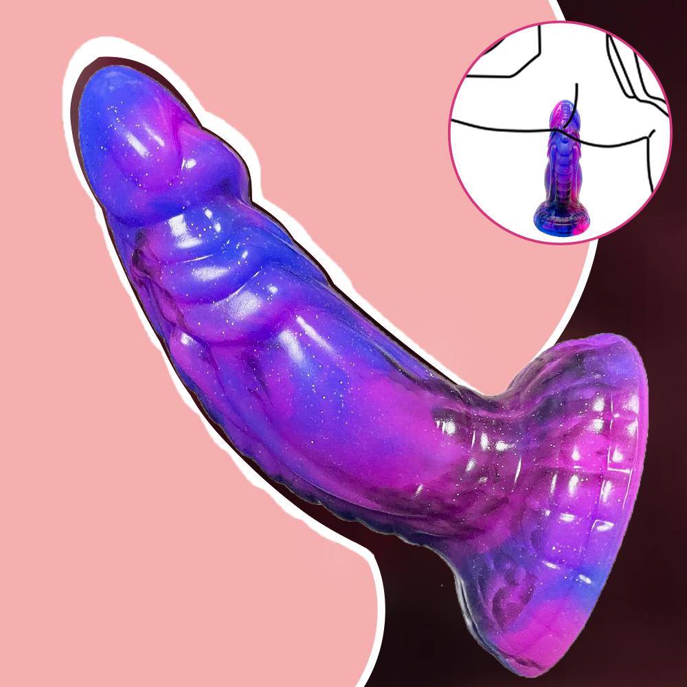 Huge Luminous Anal Monster Dildo Women Men Animal Penis Suction Cup Prostate Vagina Stimulation Sex Toys Adult Couples Sex shop