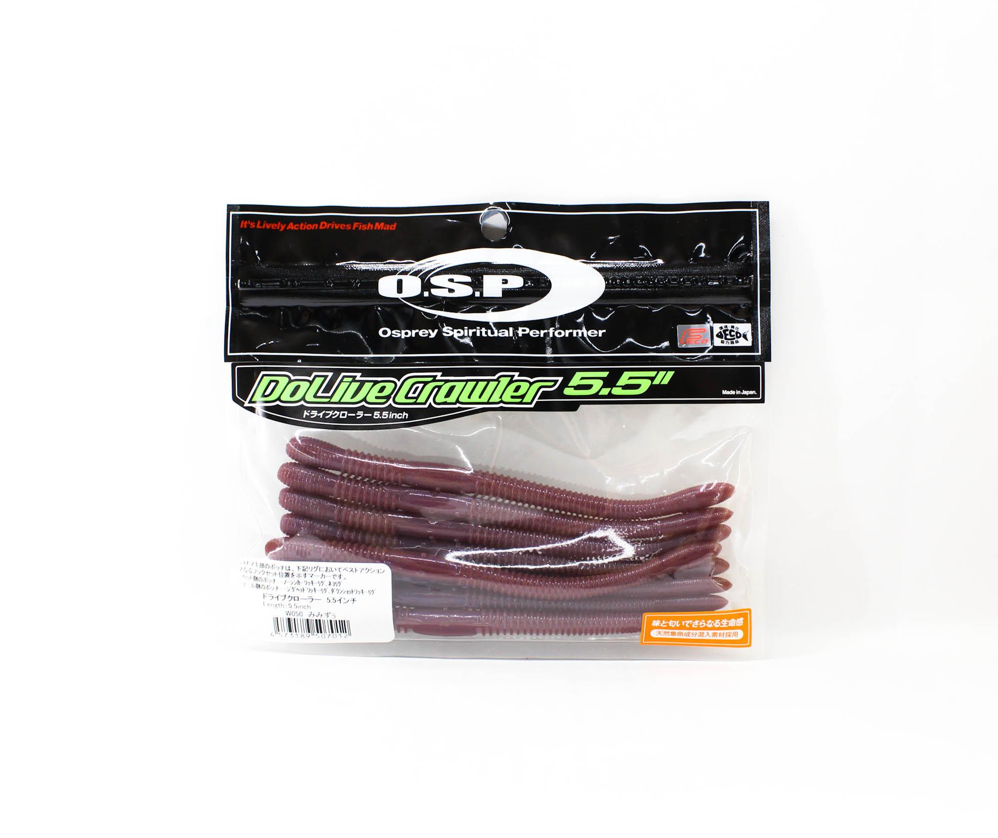 

OSP Soft Lure Dolive Crawler 5.5 Inches W-050 (7012)