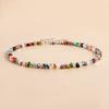 Personalized European American Style Hand Woven Beaded Crystal Clavicle Necklace For Women