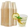 Glitter Disposable Plastic Cups, 9oz