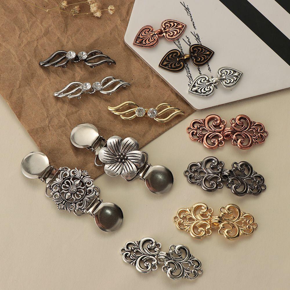 Trendy New Sewing Retro Sweater Blouse Pin Cardigan Clip Clip Clasps Shawl Brooch