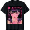 Guns Girls Anime Graphic Print Casual Cotton T-Shirt for Men