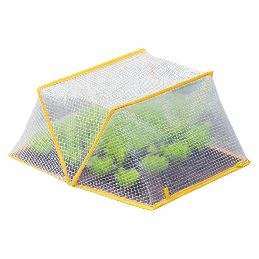 Faltbares Gewächshauszelt Transparenter Pflanzenschutz, Frost- und Tierabdeckung für Pflanzen, Wiederverwendbare Kälteschutzabdeckungen für Gemüse und Blumen