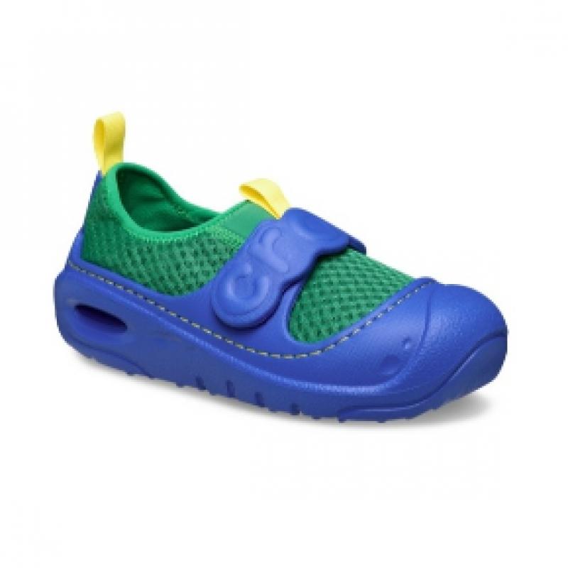 Crocs Toddler Swiftwater Splash Green Ivy 210620 3wh