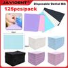 125 Bucăți Materiale Dentare Eșarfă De Unică Folosință Fără Legare Folie Estetică de Protecție Acoperită Mușama Dentară Colorată Îngroșată Consumabile Dentare