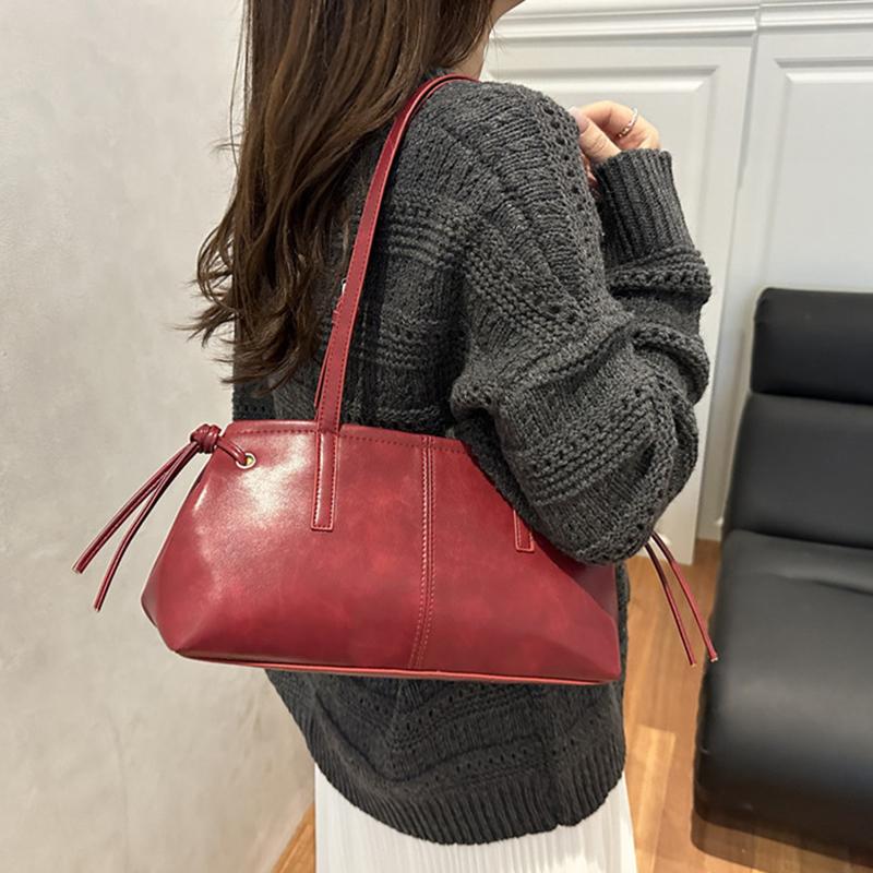 Vielseitige Handtasche aus weichem PU-Leder, quadratisch, Vintage-Damen-Schultertasche, klassisches Luxusdesign, Reißverschluss, Unterarmtasche, Tote