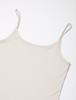 White Breeze Fluffy Stretch Modal Blend Camisole Set of Medium [Amazon Exclusive] 2, Black/Beige,