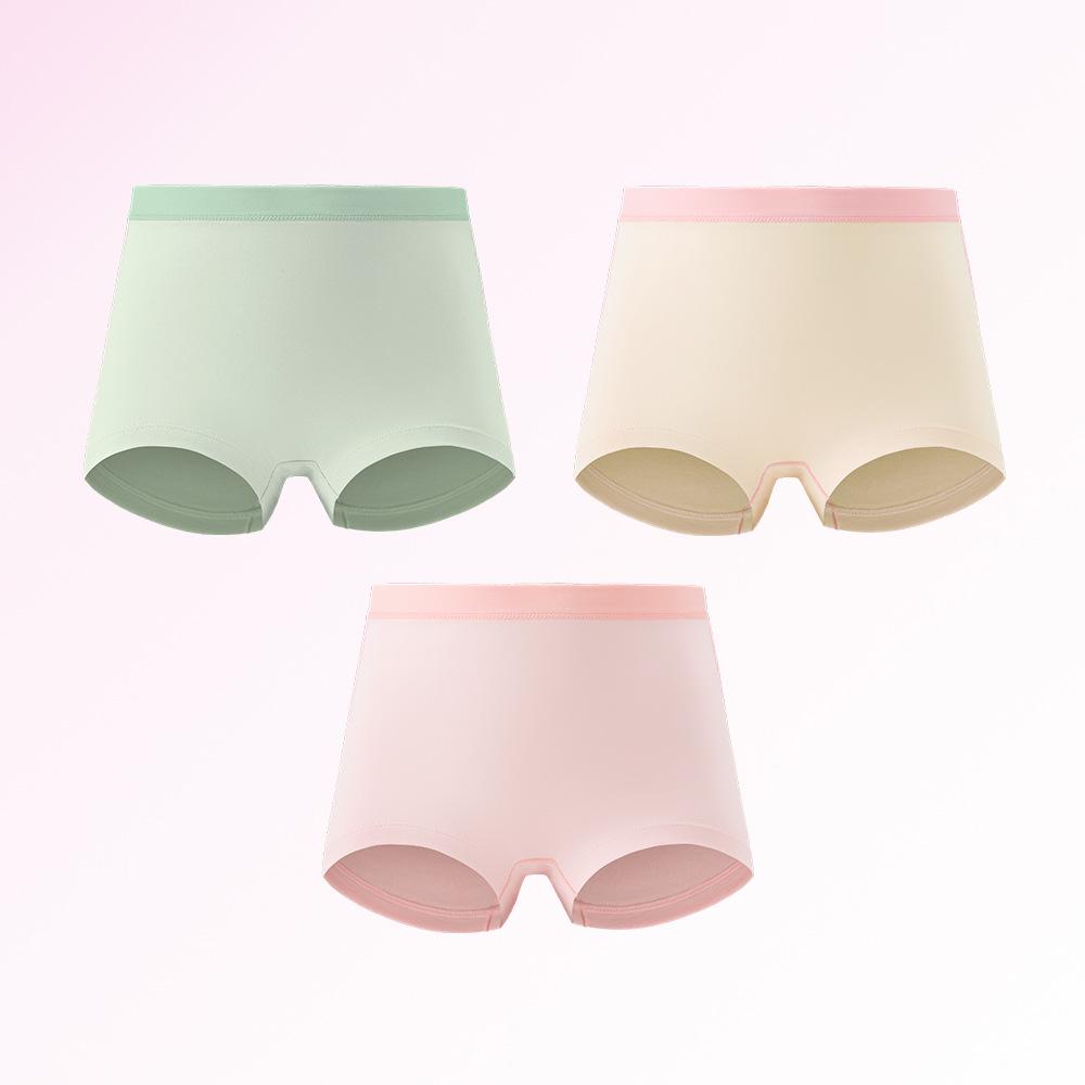 

Warm Buds Girls Bamboo Fiber Breathable Boxer Shorts - No Wedgie Underwear for Summer and Autumn 120cm