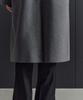 Musinsa Standard Cashmere Blend Oversized Single Coat [Medium Grey]