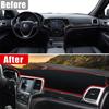 Car Dashboard Cover For Jeep Grand Cherokee 2011 2012 2013 2014 2015 2016 2017 2018  trument Desk Sun Shade Accessories