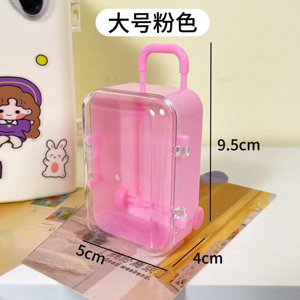 Mode Puppen Handtaschen Koffer Puppenhaus Dekoration Schmuckschatulle Puppen Miniatur Spielzeug Reizende Kleine Clutch Mini Koffer