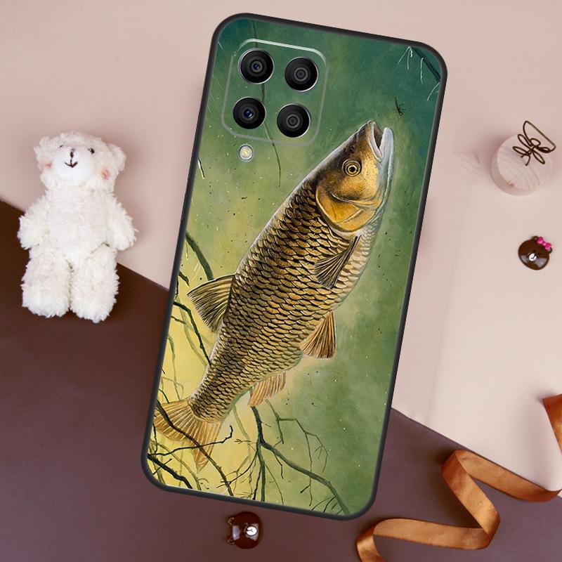 Chub Carp Fish Case For Samsung Galaxy M32 M52 M14 M54 M13 M33 M53 M56 M36 M16 M31 M11 M12 M35 M55 M15 M06