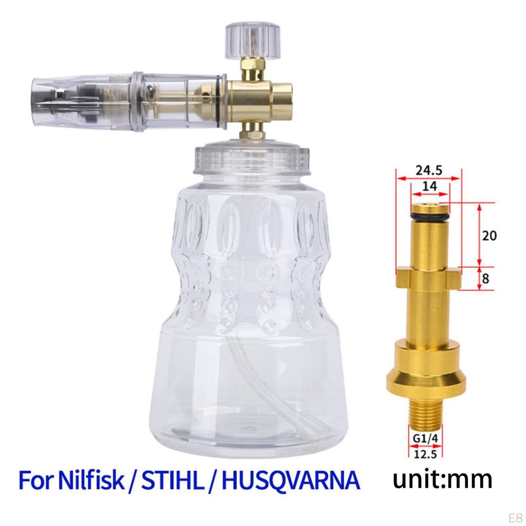 1L Schaumflasche für Autoreinigung mit Schnellanschluss Außenanwendungen