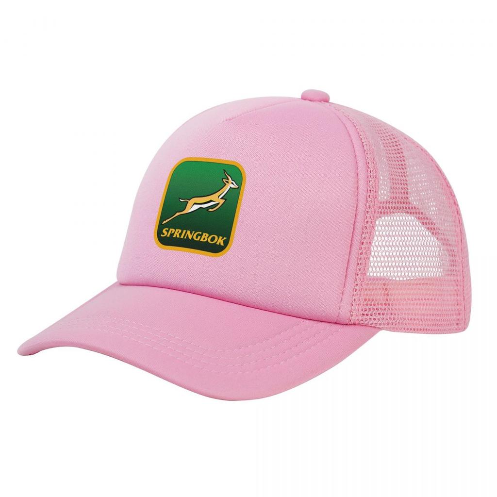 South Afric Springbok Rugby Trucker Caps Unisex Women Fashion Hats Sun Caps Sports Cap Snapback Caps Mesh Baseball Cap Summer