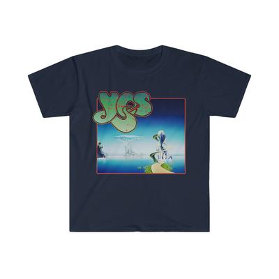 Unisex-T-Shirt aus weicher Baumwolle. Rockband. Jawohl