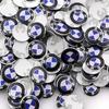 50 STÜCK 14mm Autoemblem Auto Schlüssel Aufkleber Dekoration Aufkleber Für e46 e90 e60 e39 f30 e36 f10 f20 e87 e92 e30 e34 X1 X3 X5