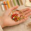 Bead Embroidery Craft Set DIY Beaded Bracelet Making Kit, Beginner-Friendly Animal Unique Jewelry Crafting Beadwork for Adults, Lovers Creative