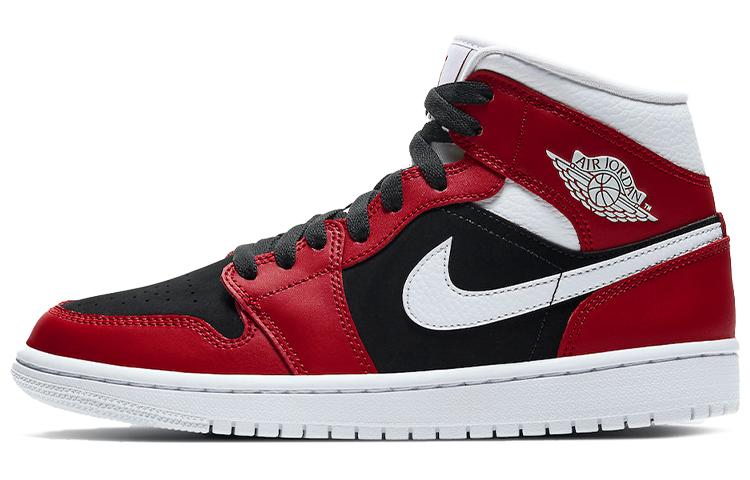 Jordan 1 Mid Gym Red Black Women s BQ6472-601 35.5