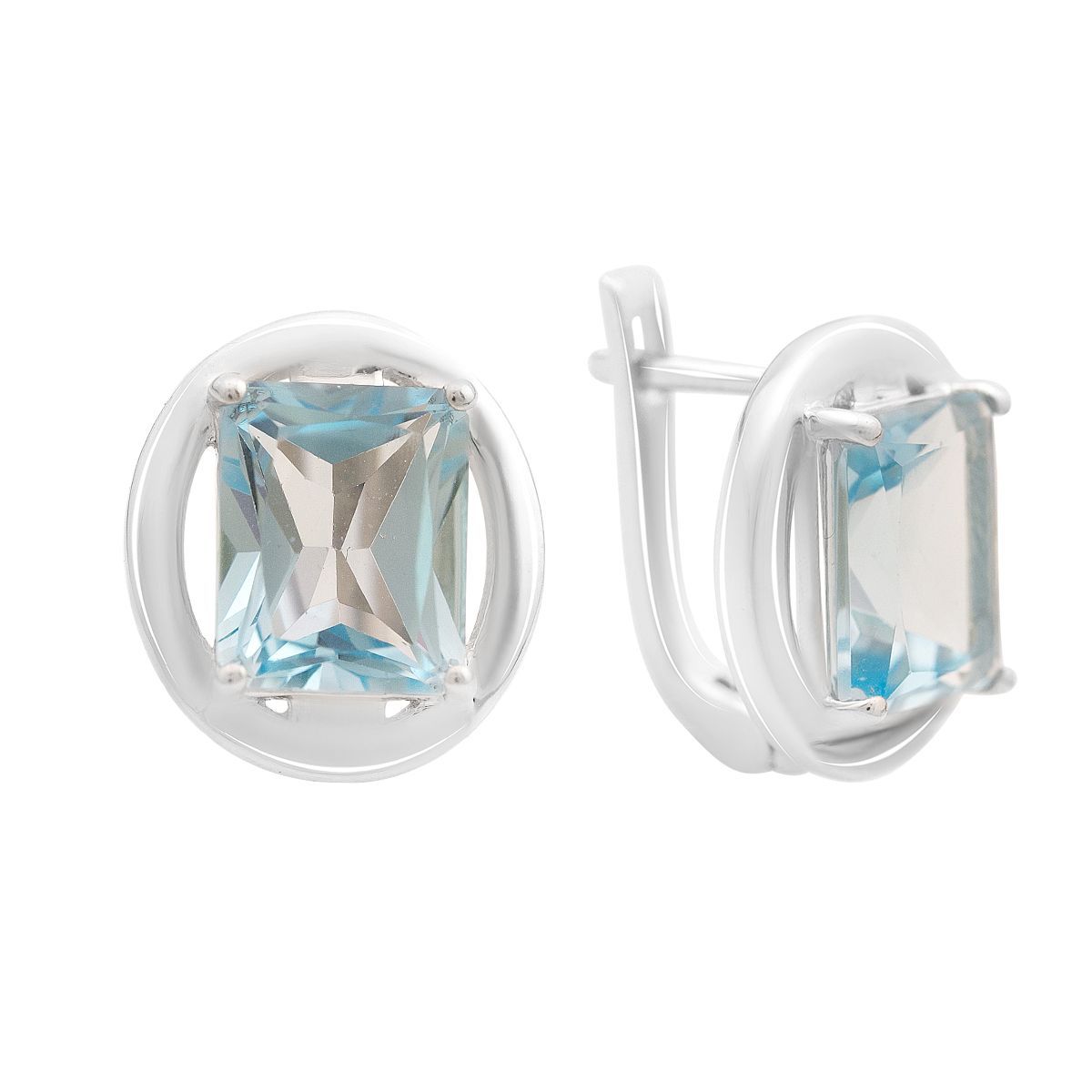 

Срібні сережки з натуральним топазом 7.625ct (2167853)