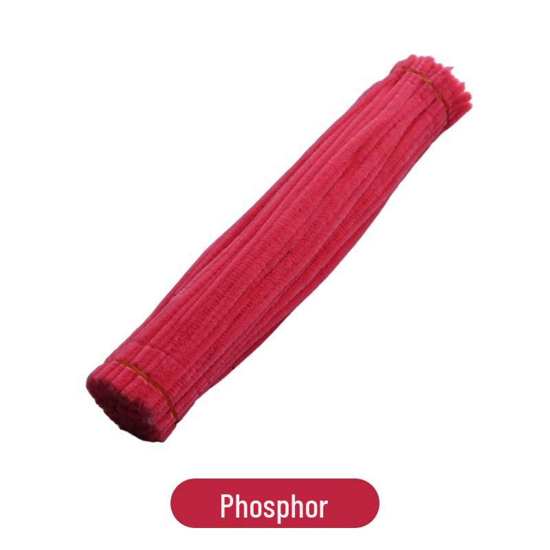 Buntes Chenilledraht DIY-Set: Verschlüsselte, veränderbare Pfeifenreiniger für pädagogische Kinderprojekte