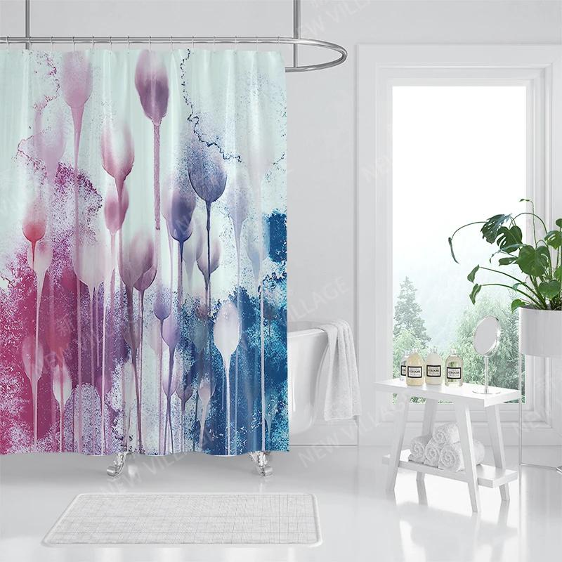 Waterproof Fabric Shower Curtains Bathroom Curtain Accessories Bath Curtain for Shower 180x200cm 240*200 Anime Boho Decoration