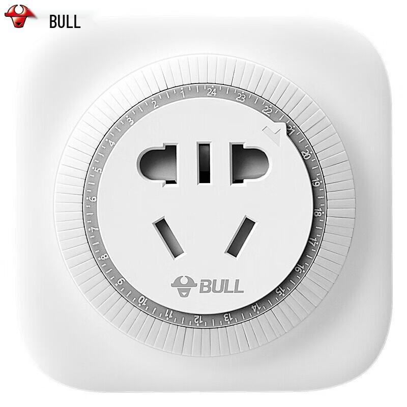 BULL Mechanical Countdown Timer Socket CN plug (adapter included)