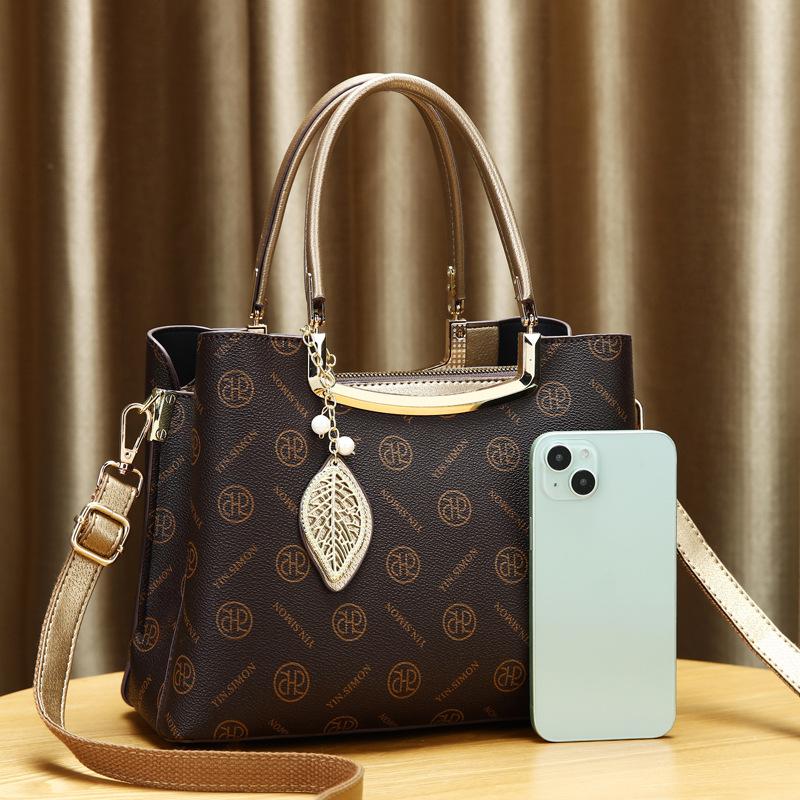 Premium-Tasche Damen 2025 neu Vier-Jahreszeiten Messenger-Tasche im ausländischen Stil Schulterhandtasche für Damen