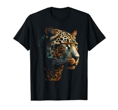 Leopardenkunst - Tier Leopard T-Shirt
