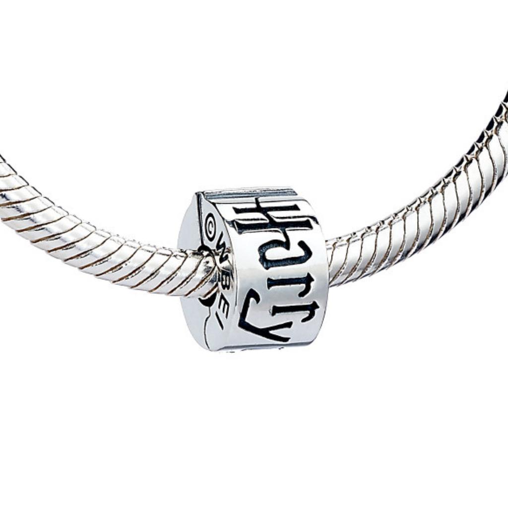HARRY POTTER Sterling Silver Harry Potter Charm Stopper Silver