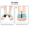 Kids' Gymnastics Foot Straps: Double Foot Assist with Magic Sticker Fastening