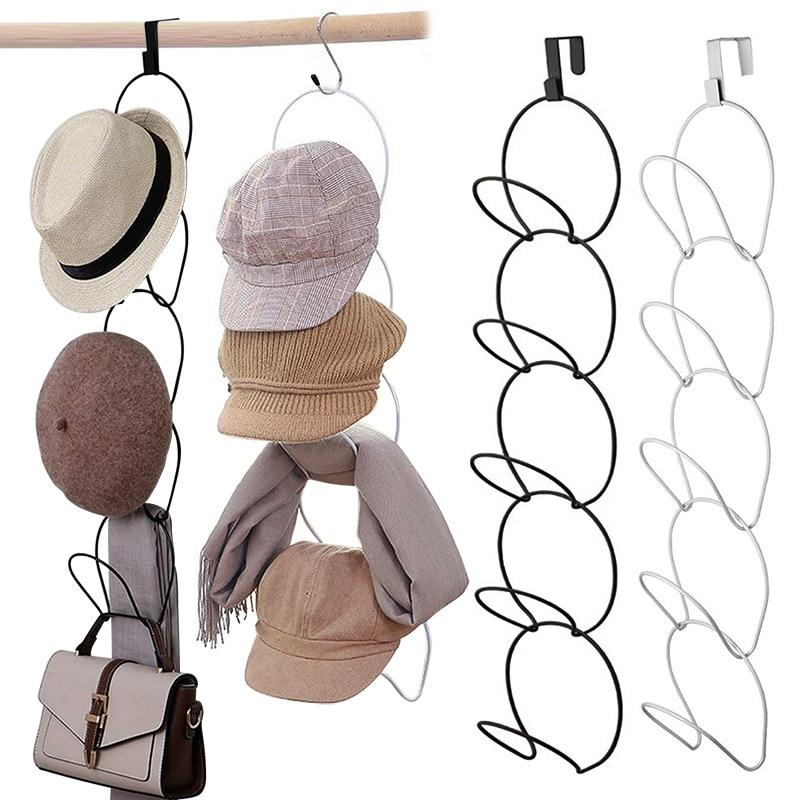Organizer Accessori Porta Organizer Cappelli Da Baseball - Appendiabiti Con 10 Tasche Per Armadio Organizer Pieghevole Cappelli