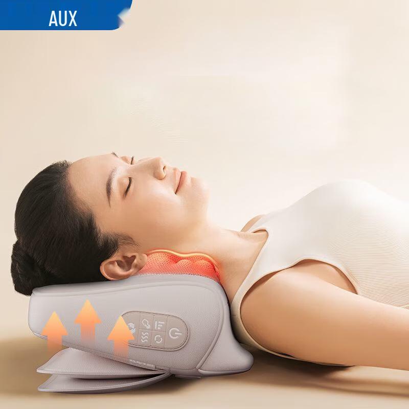 

AUX Cervical and Back Massage Pad with Heat and Airbag