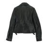 LE CIEL LEU Langarm Leder Doppel-Bikerjacke 38 Lammleder Damen Gebraucht