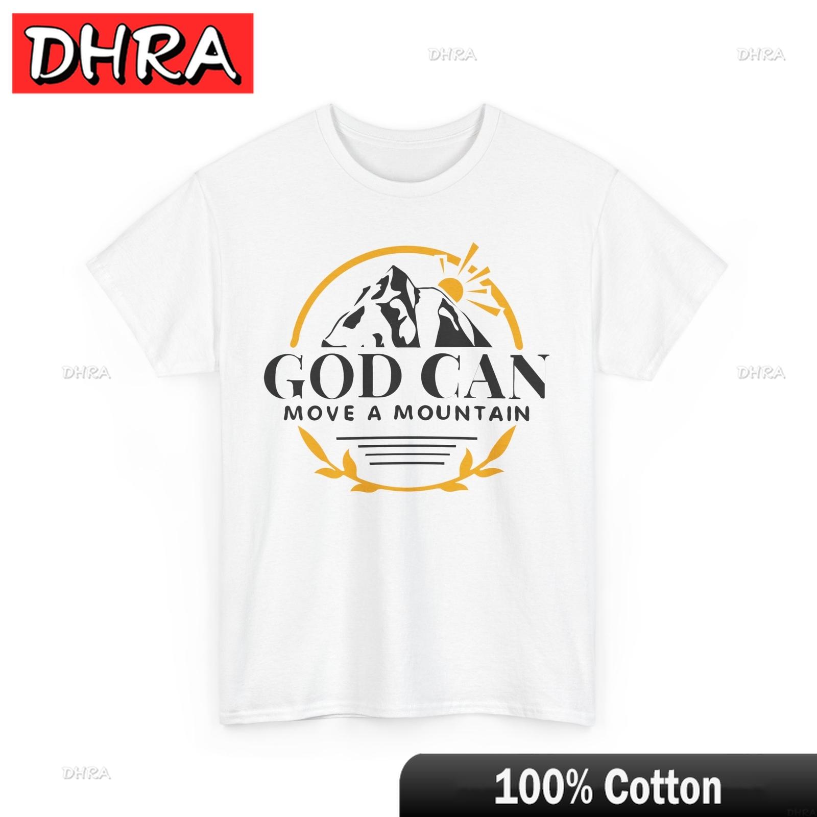 God Can Move A Mountain TShirt Christian Scripture Tee Jesus Shirt Edgy Tops Birthday Tee Unisex Unisexs Christian Shirt TShirt S