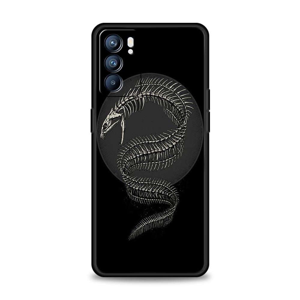 

Fish Bone Phone Case For Oppo Reno 13 12 11 10 7 F Find X5 X6 A98 A80 A79 A78 A57 A54 A31 A17 Pro 5G Soft TPU Cover Fundas Capas oppo A79 5G