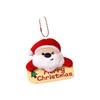 Stuffed Plush Dolls Christmas Plush Pendant Christmas Tree Christmas Plush Doll  Hanging Accessory