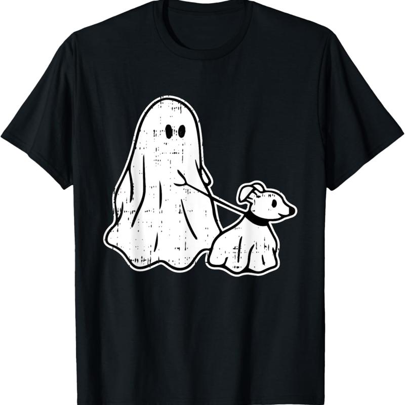 Fant?me tenant chiot chien Halloween Costume Ghoul Doggie t-shirt S