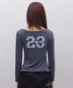 Ebeulisi 23 Logo Long Sleeve (Deep Blue)
