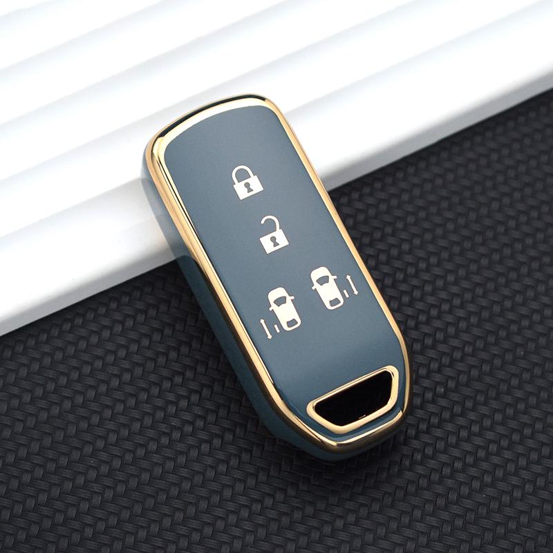 2/4 Buttons Soft Tpu Shell Fob Holder Keychain Protector For Honda N-Box N-One N-Wgn N-Van Custom Wgn Custom Key Case Cover