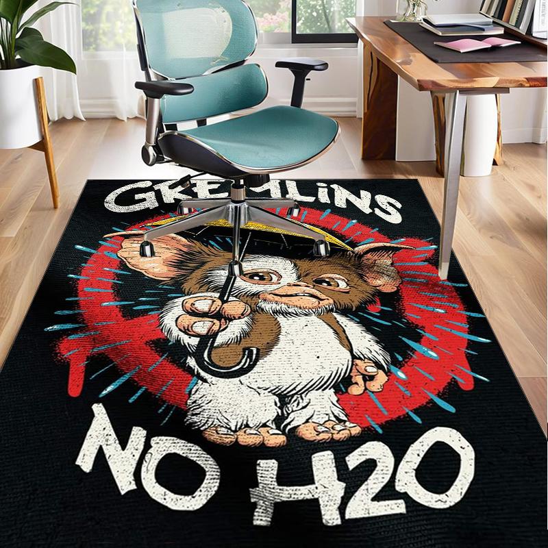 Mysterious Little Monster Office Rug Chair Mat, Game Carpet, Suitable for Front Door, Bedroom, Living Room, Desk, Holiday Gift